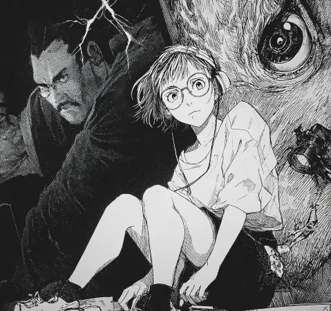 人气第三的漫画《深渊回响》封面